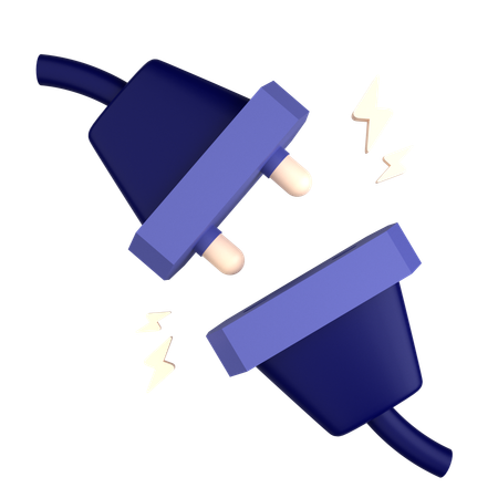Connection Lost  3D Icon