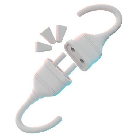 Connection Plug  3D Icon