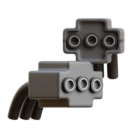 Connector  3D Icon