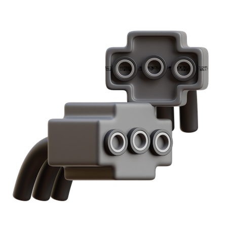 Connector  3D Icon