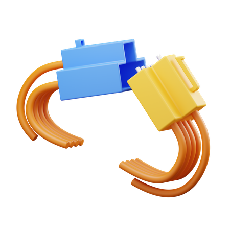 Connector  3D Illustration