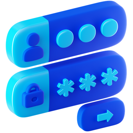 Se connecter  3D Icon