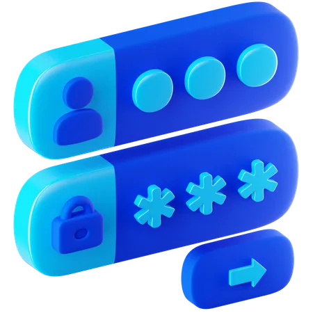 Se connecter  3D Icon