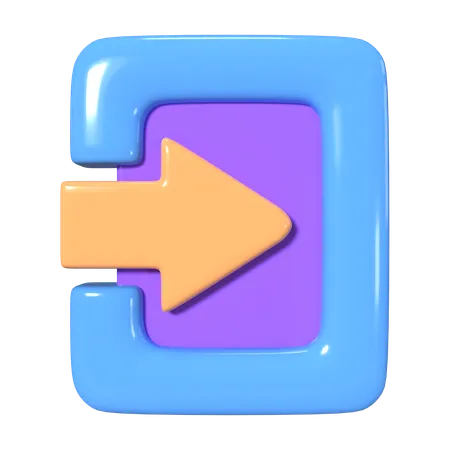 Se connecter  3D Icon