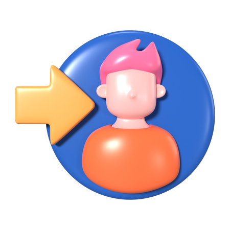 Se connecter  3D Icon