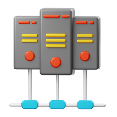 Connexion au serveur  3D Icon