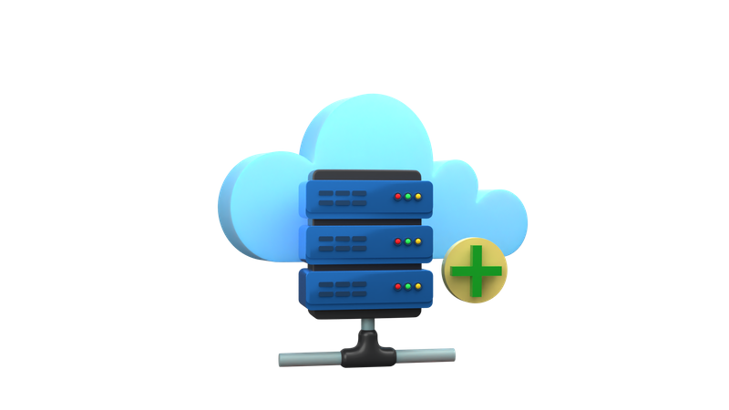 Connexion au serveur  3D Icon