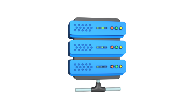 Connexion au serveur  3D Icon