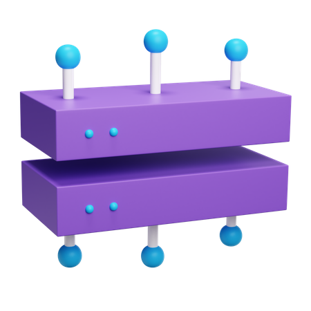 Connexion au serveur  3D Icon
