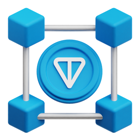 Connexion de pièces de monnaie  3D Icon