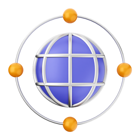 Connexion internet  3D Icon