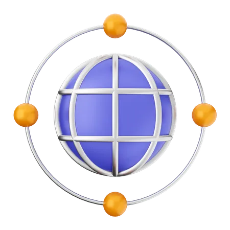 Connexion internet  3D Icon