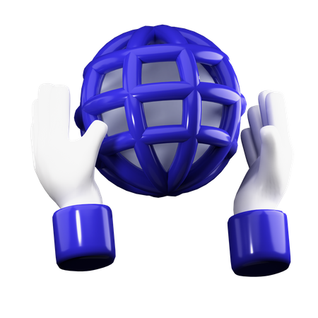 Connexion Internet  3D Icon