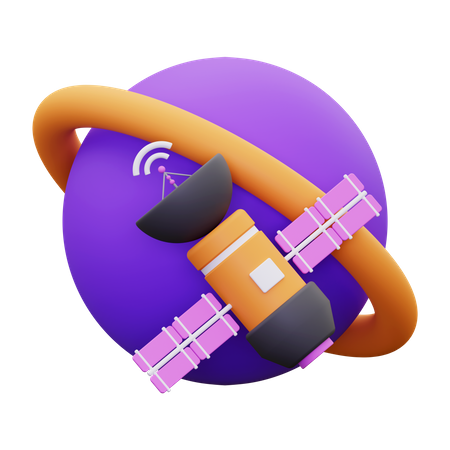 Connexion Internet  3D Icon