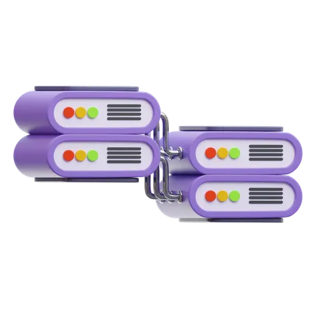 Connexion au serveur  3D Icon