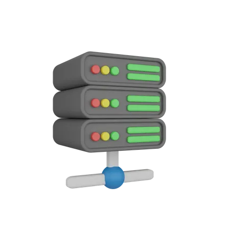 Connexion au serveur  3D Icon