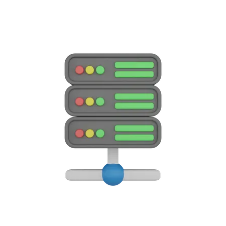 Connexion au serveur  3D Icon