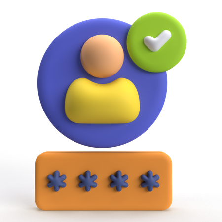 Utilisateur en ligne  3D Icon