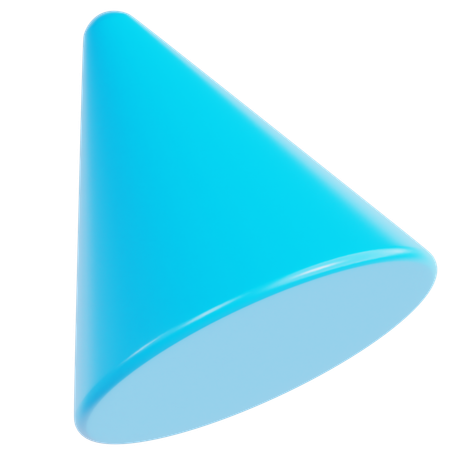 Cono  3D Icon