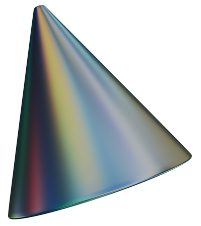 Cono  3D Icon