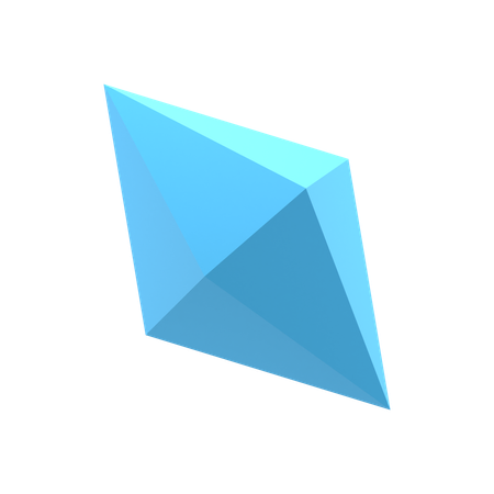 Cono afilado  3D Icon