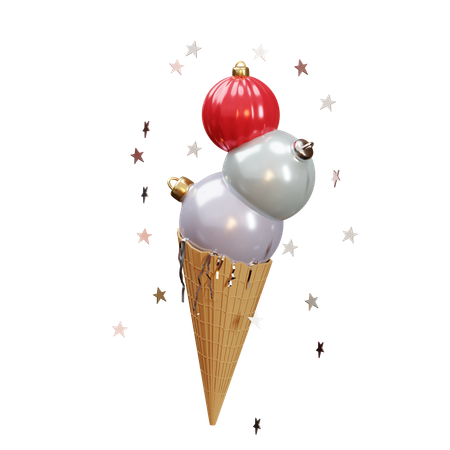 Cucurucho de helado  3D Icon