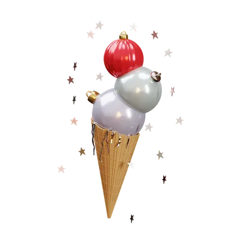 Cucurucho de helado  3D Icon