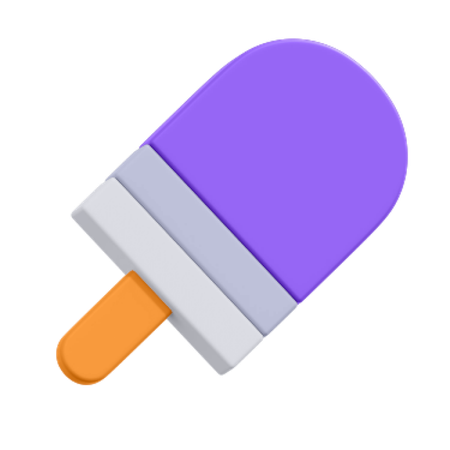 Cucurucho de helado  3D Icon