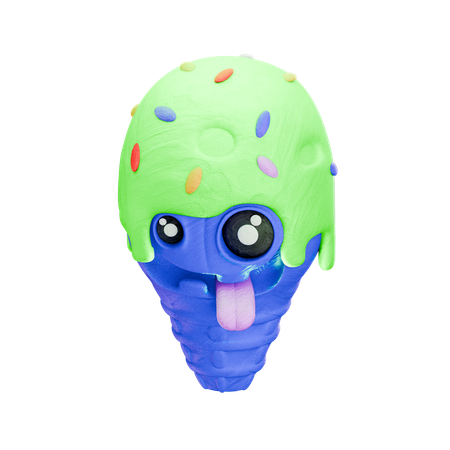 Cucurucho de helado  3D Icon