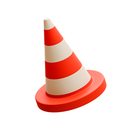 Cono de trafico  3D Icon