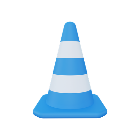 Cono de trafico  3D Icon