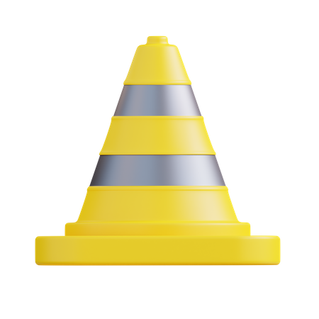 Cono de trafico  3D Icon