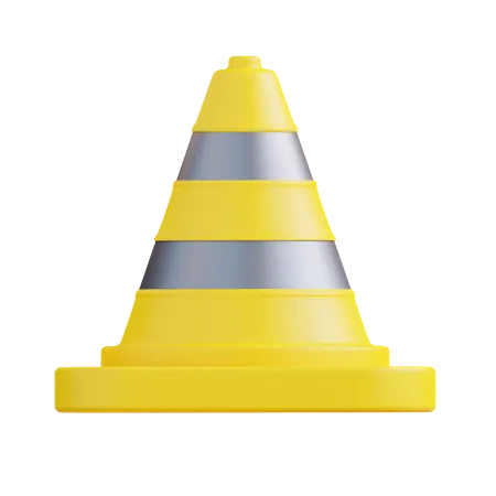 Cono de trafico  3D Icon