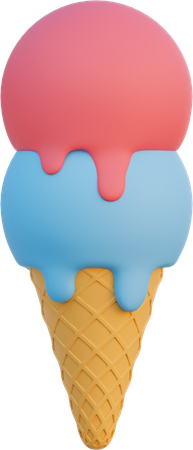 Cono gelato  3D Icon