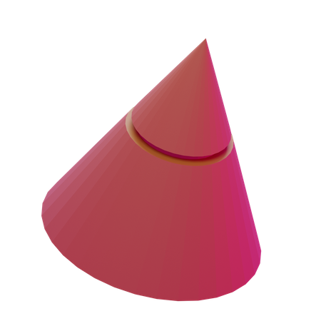 Geometría básica del cono  3D Icon