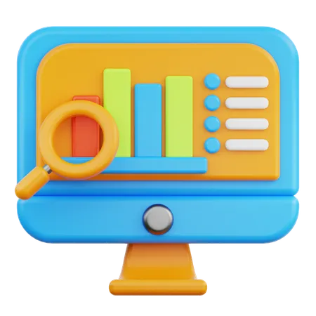 Información sobre datos  3D Icon