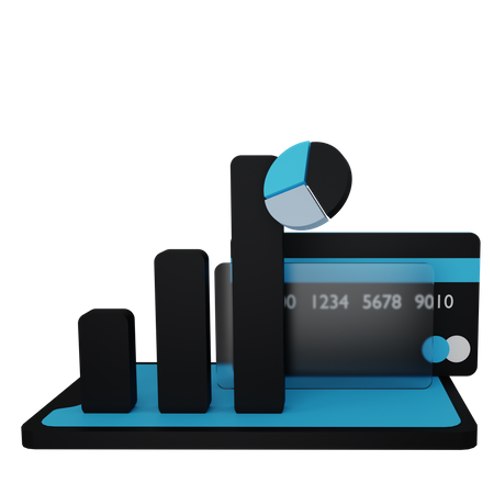Conocimientos financieros  3D Icon
