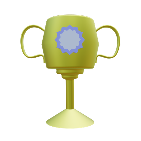 Troféu de conquista  3D Icon