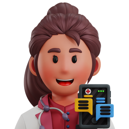 Conseil en soins de santé  3D Icon