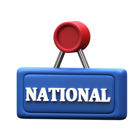 Conseil national  3D Icon