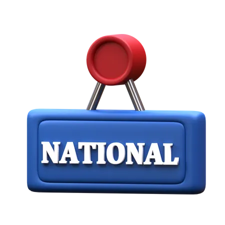 Conseil national  3D Icon