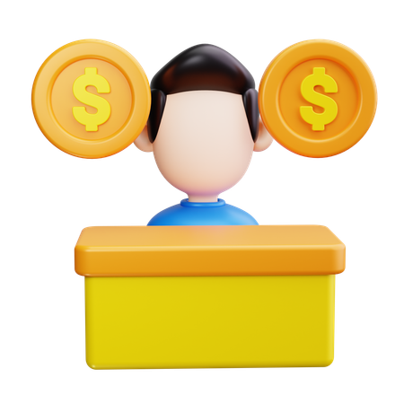 Conseiller 3D Icon