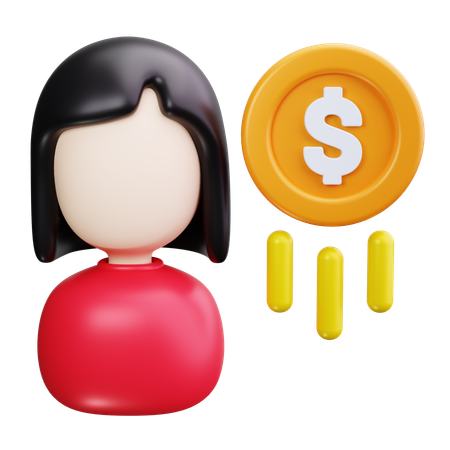 Conseiller financier  3D Icon