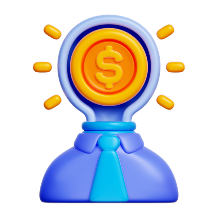 Conseiller financier  3D Icon