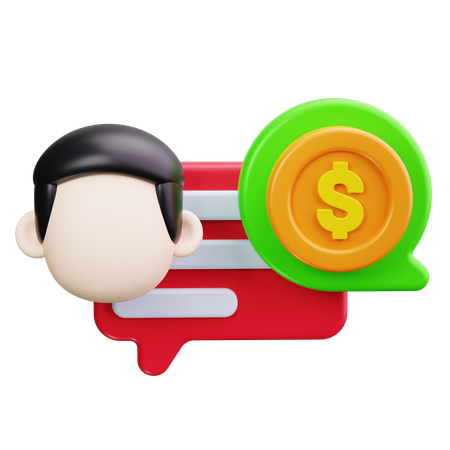 Conseil financier  3D Icon