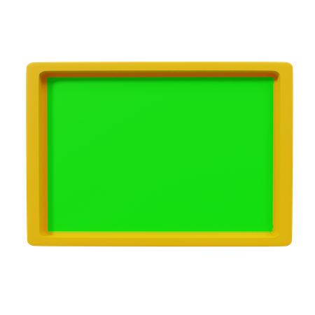 Quadro escolar  3D Icon