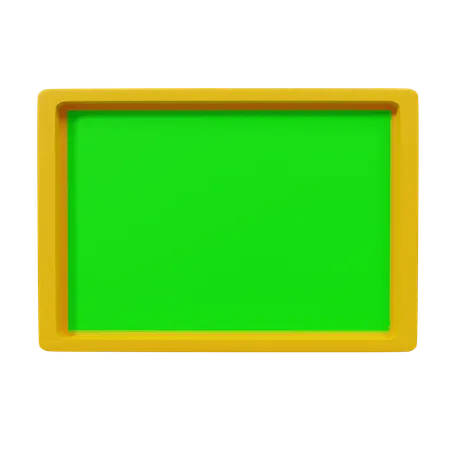 Quadro escolar  3D Icon