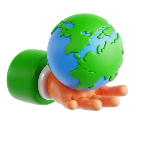 Conservação ambiental  3D Icon