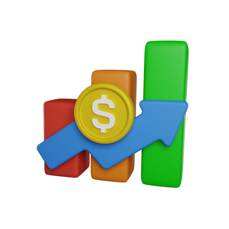 Consistent Earnings  3D Icon