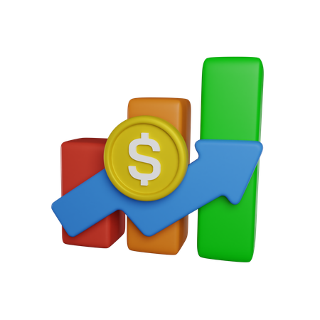 Consistent Earnings  3D Icon